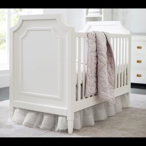 Pottery Barn Kids Shimmer Tulle Crib Skirt